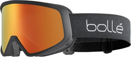 Bollé BEDROCK PLUS Black Matte - Sunrise Cat 2 - Skibrillen - Sunrise - Größe M - Unisex - Erwachsene