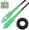 EXTRALINK PATCHCORD SC/APC-SC/APC SM G.657A2 SIMPLEX, cable de fibra óptica 100M FLAT DROP cable fibra óptica, redes FTTH, LAN, WAN, sistemas WDM, cable de fibra optica, cable Ethernet