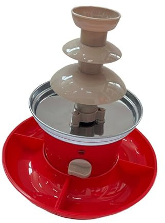 Gralara Fontaine à Chocolat Alimentation UE à 3 Niveaux, Facile à Installer et à Utiliser