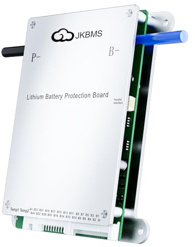 JKBMS JK-BD4A17S4P Smart BMS 8S-17S 40A BMS with 0.4A Active Balance | 17S BMS for Li-ion/NMC, LiFePO4 and LTO battery packs with Bluetooth APP monitoring and 0.4A active balancing