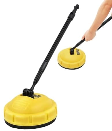 Detergente per superfici con idropulitrice, spazzola ad alta pressione,Spazzola per pulizia rotante multisuperficie | Spazzola rotante per pulizia pavimenti con manico lungo, spazzola rotante per idro
