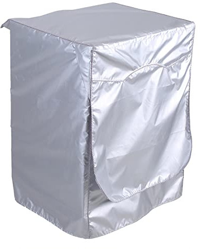 Vitdipy Housses de laveuse et de sécheuse, Housse de Protection Solaire imperméable pour Machine à Laver pour l'extérieur à Chargement par Le Haut ou à Chargement Frontal, Tissu Enduit