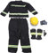 Eujgoov Tuta di Sicurezza Ignifuga Tuta di Sicurezza Tuta in Nylon di Cotone Ignifugo con Rubinetti Riflettenti (L)