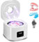 tlidfgeo Ultraschallreinigungsgerät, 49000Hz UV Dental Pod, 340ML Ultraschallreinigungsgerät Zahnschiene, 3 Modi für Zahnprothesen Aligner Retainer Mundschutz Schmuck Ultrasonic Cleaner