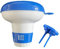 Flotador de tabletas de cloro para piscina, dispensador de cloro para , piscina, spa, soporte flotante para tabletas de cloro, clorador flotante ajustable, accesorios de piscina
