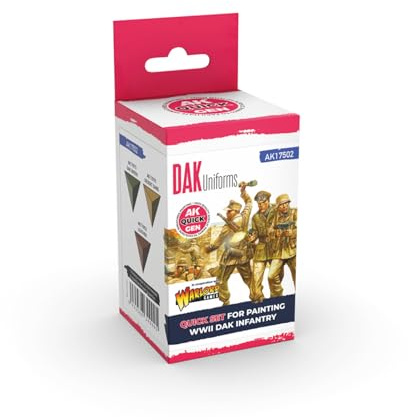 AK Quick GEN Set AK17502 DAK Uniforms (3x18ml)