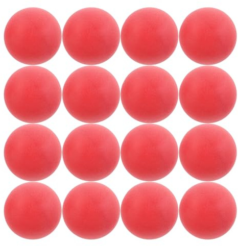 ANDRESLAD 100 Pièces balles de ping-Pong Jouets Colorful Table Tennis Balls Boules en Plastique PP Red