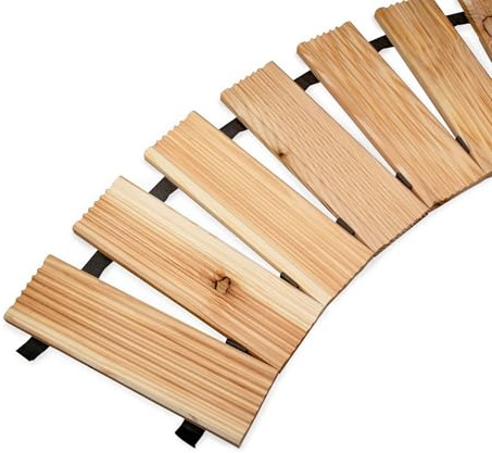 STILTREU Gartenweg, Rollweg - Länge 2,50 Meter, Breite 30 cm, Abstand 4 cm