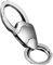 HRLY Business Creative Zinc Alliage Porte-clés Porte-clés Cadeau de personnalité Décoration de Voiture Emballage de Luxe