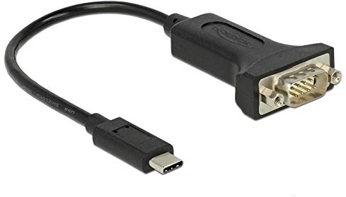 DeLock Adapterkabel USB Type-C > Seriell 1 x 9 Pin Stecker