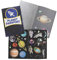 Fun Express Stickerbuch für Weltraumpass, 12 Bücher mit je 10 Seiten