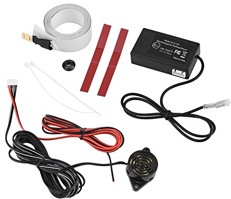 Estink Sensore di parcheggio, Senza Fori, Kit di sensori di parcheggio elettromagnetici, a induzione, di retromarcia, Resistenza di parcheggio, sensore di parcheggio, sensore di