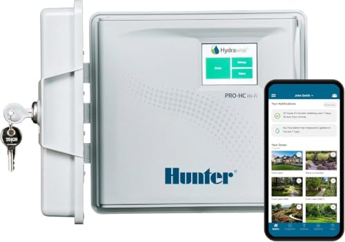 Hydrawise Pro-HC - Controlador de riego Wi-Fi para exteriores de 12 estaciones