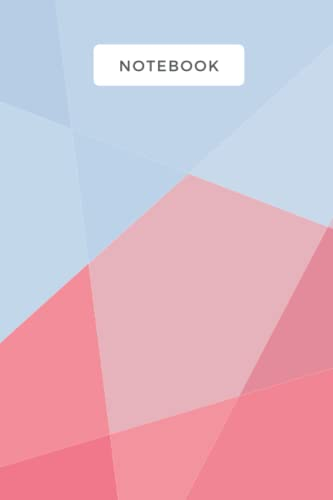 Geometric Notebook: 6x9 120 Lined Pages