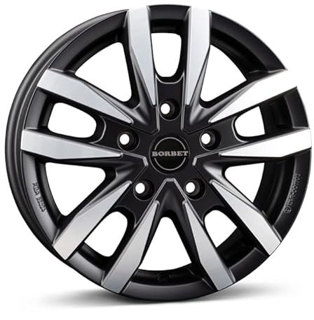 02.01.2024 Borbet CW5 black polished matt 6x16 ET68 5x118 4051665057508 CW5 60668118571 1BPM/T