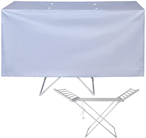 BILPHUN Funda para tendedero de ropa con calefacción, cubierta eléctrica que ayuda a acelerar el secado. (Solo funda para perchero)