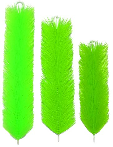 NORDICPOND 20 STK Filterbürsten 15cm Ø Längen 30,40,50,60,70,80 cm.Bürtsenfilter,Koi Teich-Filter (20 STK. 30cm Ø 15cm)