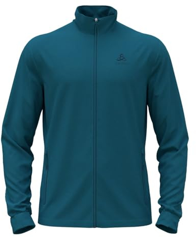 Odlo Herren Langarm Shirt mit Reißverschluss BERRA, saxony blue, XL