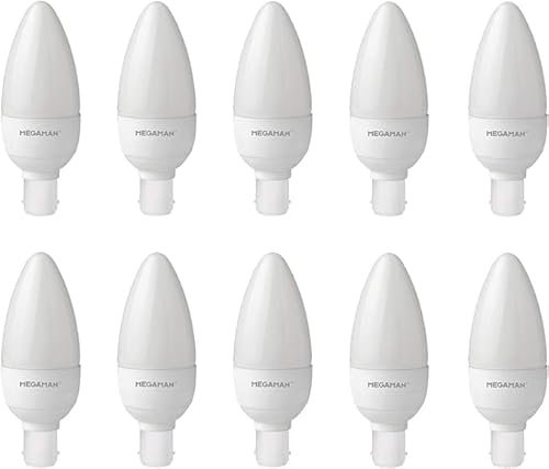 Megaman MM21147 LED EEK F (A - G) E14 Kerzenform 5.3W = 40W Warmweiß (Ø x L) 35mm x 97mm 1St.