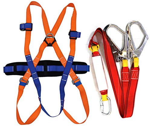 SwaYve Harnais D'Escalade Harnais de Sécurité Haute Altitude Avec Type de Protection de Taille Ceinture de Sécurité Anti-Chute Pour Les Travaux D'Escalade Sur Le Toit