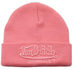 Von Dutch Beanie Flint Pink Pink, Size:OneSize
