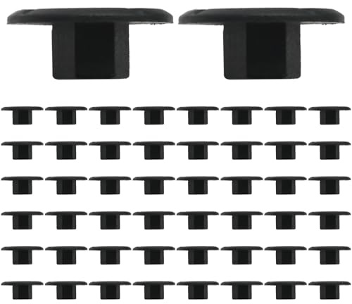Ollanoos 50Pcs 2019900050 Unthreaded Nut Clips, Plastic Wheel Arch Protection Trim Mounting Clips for Wheel Arch Trim Panel Splash Guard Bumper Replacement for BMW 3 Series E36 E46 E90