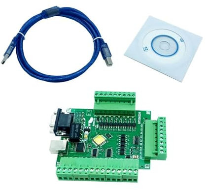 HUAYONGSS Tarjeta de Control CNC USB de 5 Ejes El Control de Movimiento admite Enlace de 5 Ejes Máquina de Grabado Fresadora