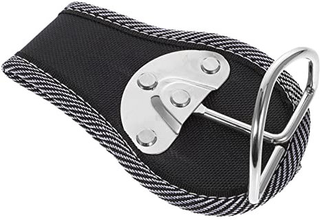 Gatuida Gancio Per Cintura Metallo Per Portautensili Per Martello e Chiavi Organizer Pratico Per Lavoratori Edili e Elettricisti