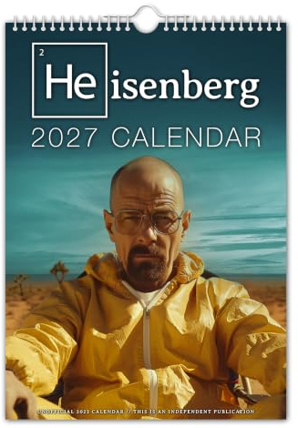 The Calendar King // Heisenberg - Wandkalender 2025 - A4 Größe