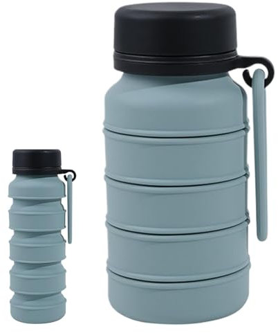 Bouteilles d'eau portables – Bouteille d'eau de sport pliable, bouteille d'eau pliable en silicone | Bouteille d'eau étanche de grande capacité, jolie tasse d'eau en silicone, bouteille d'eau d