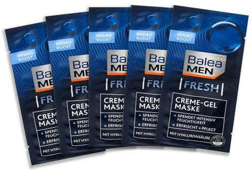 Balea MEN Gesichtsmaske Fresh, 5er Pack, 5x16 ml