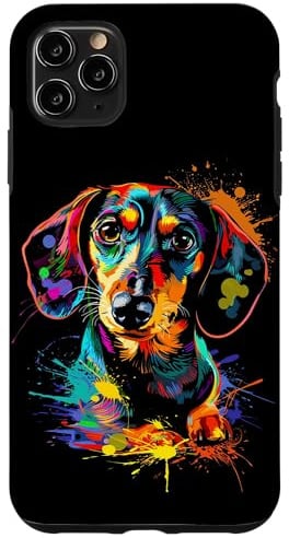 Dachshund Dog Splash Case for iPhone 11 Pro Max