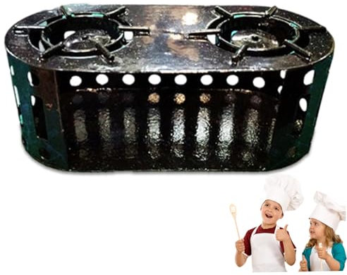 Jeorywoet Dollhouse Ofen, 6x3x7 1:12 Grill Herd Miniatur Küchenutensilien, Simulation BBQ Herd Dollhouse Möbel für Dollhouse Dekoration Miniatur Küche