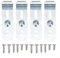 Secure Your Appliance, kit di 4 ganci per lavastoviglie in acciaio inox con elementi di fissaggio necessari