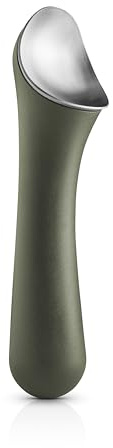 Eva Solo Green Tools Ice Cream Scoop, Shape and Serve Round, Even Balls of Ice Cream, Puree or Other Soft Foods, Green