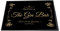 ARTYLICIOUS The Gin Bar, Novelty Door mat, black and gold printed Door mat 60 x 40cm, non slip base mat
