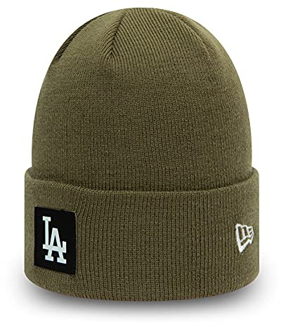 New Era Team Cuff Beanie Mütze LA Dodgers Khaki, Size:OneSize
