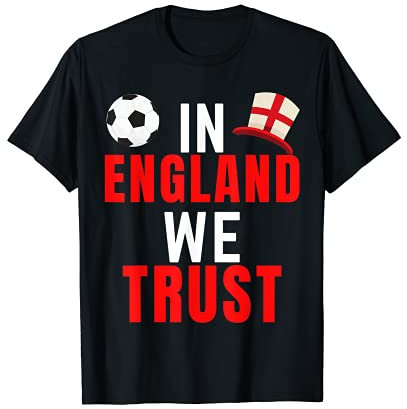 In England We Trust Footballs Coming Home Fußball T-Shirt