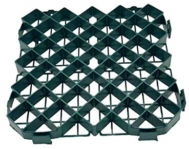 EINSIDE Salvaprato grigliato erboso, Griglia prato HDPE, 26 pezzi (4 m²)