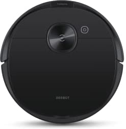 ECOVACS DEEBOT N8 Black (Nouveauté 2022) Robot Aspirateur Laveur, Puissance d'aspiration de 2300 PA, Aspirateur pour Poils d'animaux, Navigation Intelligente (Capteur Laser dToF), Alexa/Google, Noir