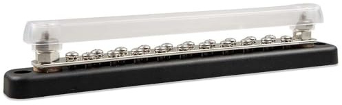 victron Busbar 150A 2P with 20 screws +cover