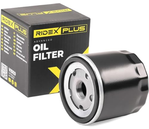 RIDEX PLUS Ölfilter Motorölfilter Anschraubfilter 7O0136P Kompatibel mit MERCEDES-BENZ B-Klasse W246, W242 A-Klasse W176 A-Klasse W177, NISSAN Qashqai II J11, J11, RENAULT Megane 3 Grandtour KZ0/1