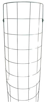 Flexigro Plant Support Half Round Panel – Garden Trellis System for Climbing Plants – 1m x 0.5m Green Plastic-Coated Steel Mesh – Ideal for Roses, Vegetables & Wall Mounting – 2 x Half Round Panels