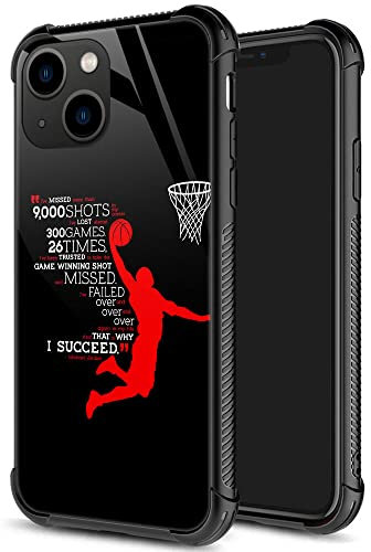 ZHEGAILIAN for iPhone 15 Case, Military-Grade Protection, All-Around Shockproof Corners, Anti-Scratch Phone Case for iPhone 15 - Red Dunk