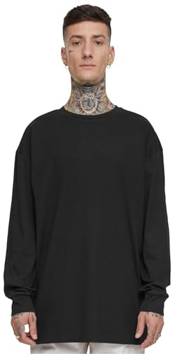 Urban Classics Herren Organic Boxy Rib Longsleeve