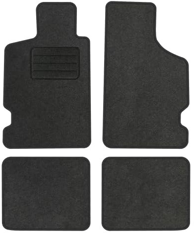 TEXER Textil Fußmatten Passend für Peugeot 106 1991-2003 ANTHRAZIT