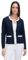 Betty Barclay Damen Shirtjacke mit Struktur 36, Patch Dark Blue/Cream
