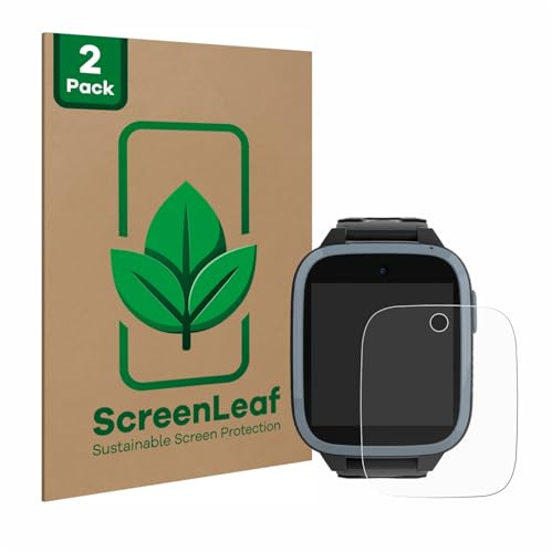 ScreenLeaf 2 Stück Schutzfolie für Xplora XGO3 / Kidzi/Let's Go [nachhaltiger Displayschutz, Folie, transparent, kratzfest]
