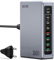 Caricatore USB C da 260W, caricatore veloce GaN III a 8 porte PPS PD 100W Adattatore caricatore per laptop Caricatore con adattatore di alimentazione USB-A per MacBook/iPhone/Smartphone