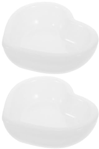 Angoily Silikon Herzform Gießform 2 Stück Epoxidharz Formen Flexible Diy Resin Gießharz Formen Für Schmuckschale Und Bastelprojekte Wiederverwendbar Sicher